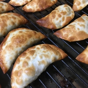 余ったパスタソースで♪カリカリ☆焼き餃子